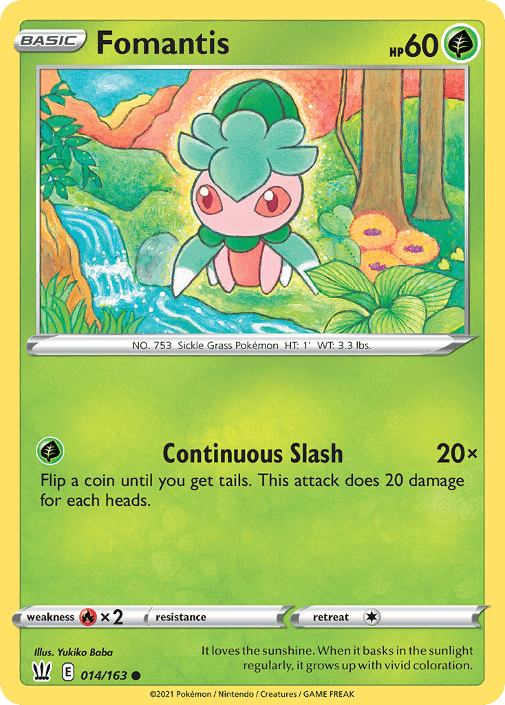 Fomantis — Battle Styles #14