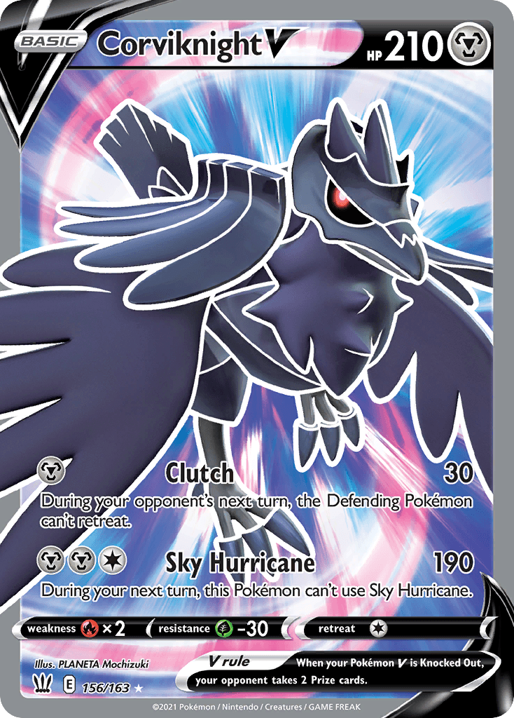 Corviknight V — Battle Styles #156