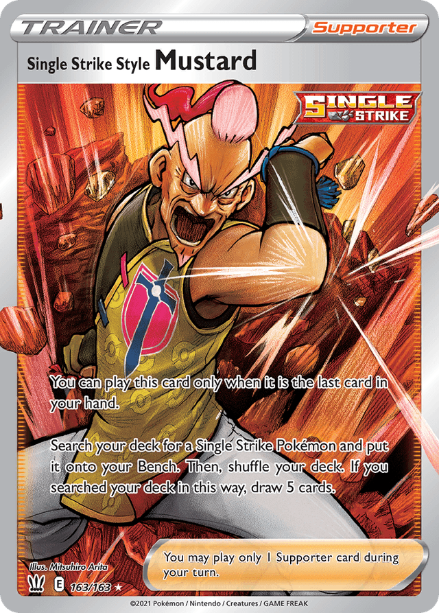 Single Strike Style Mustard — Battle Styles #163