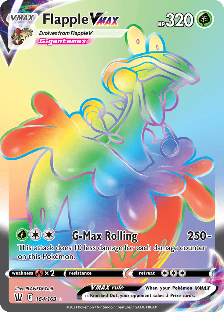Flapple VMAX — Battle Styles #164