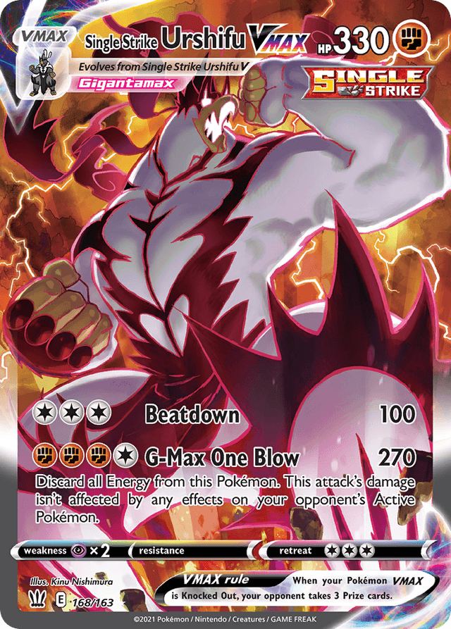 Single Strike Urshifu VMAX — Battle Styles #168