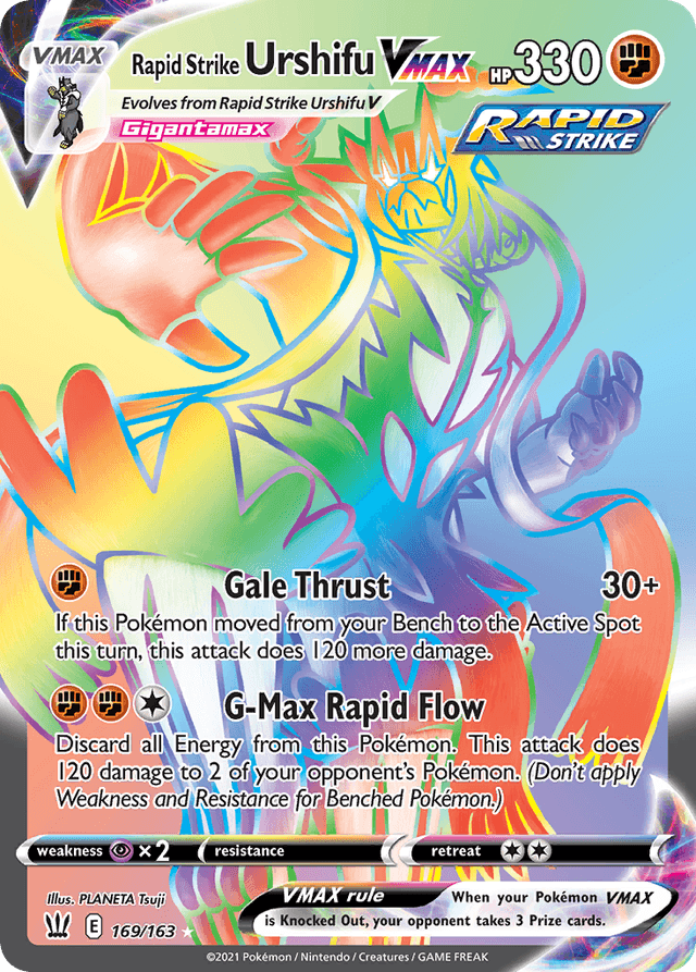 Rapid Strike Urshifu VMAX — Battle Styles #169