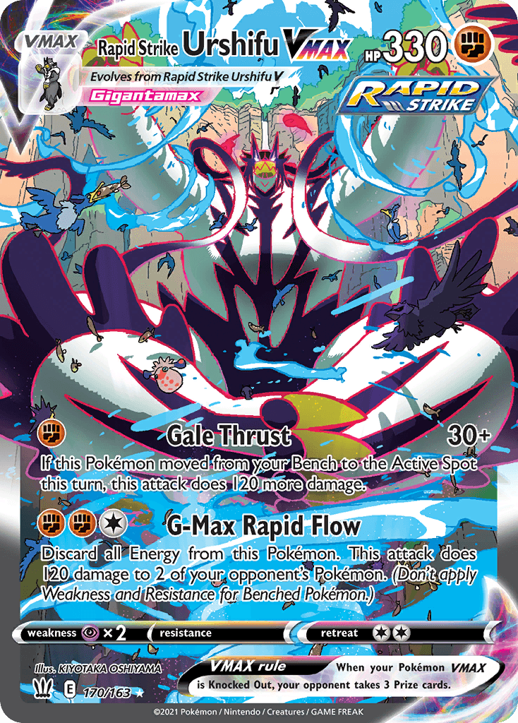 Rapid Strike Urshifu VMAX — Battle Styles #170