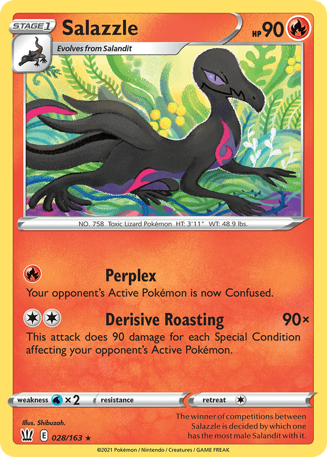 Salazzle — Battle Styles #28