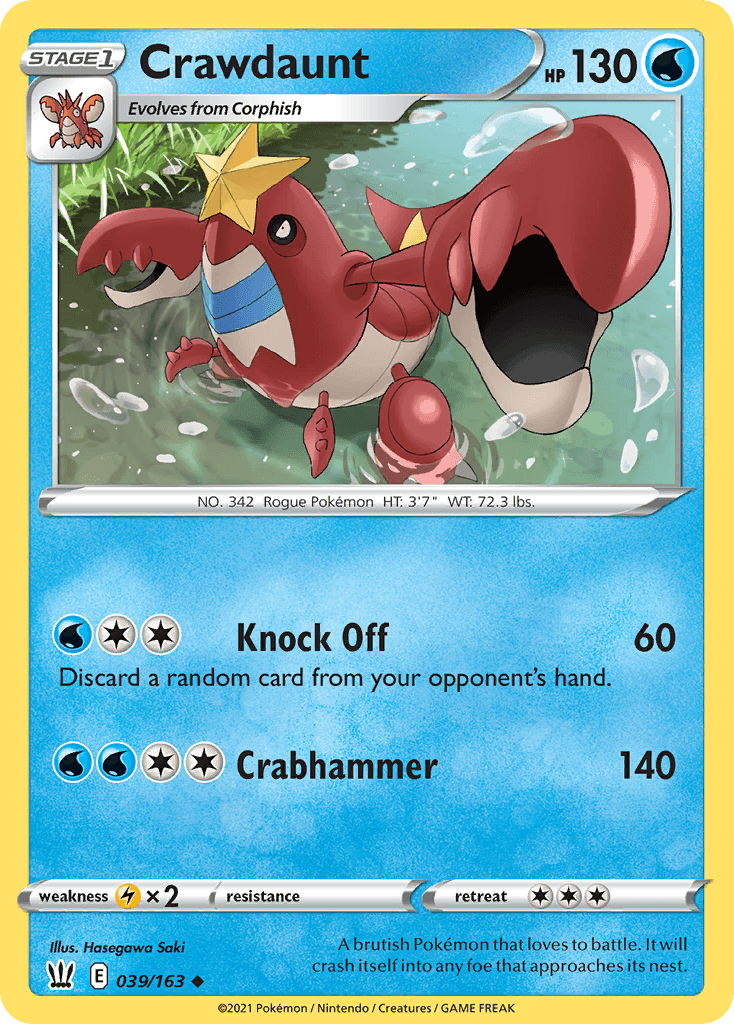 Crawdaunt — Battle Styles #39