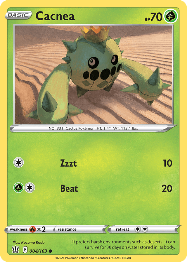 Cacnea — Battle Styles #4