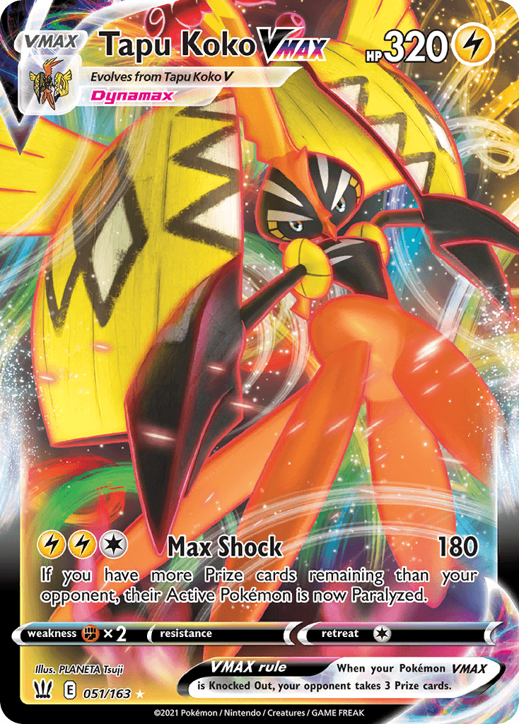 Tapu Koko VMAX — Battle Styles #51