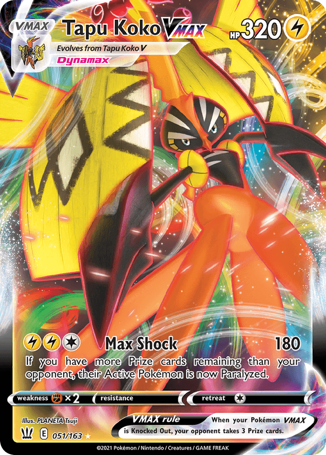Tapu Koko VMAX — Battle Styles #51