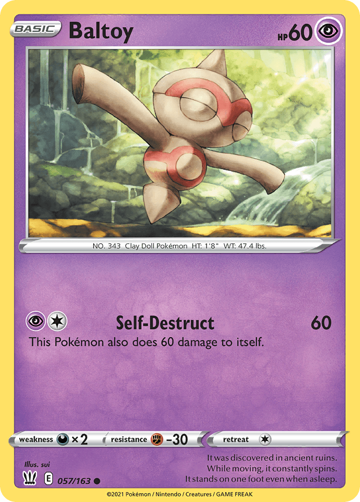 Baltoy — Battle Styles #57