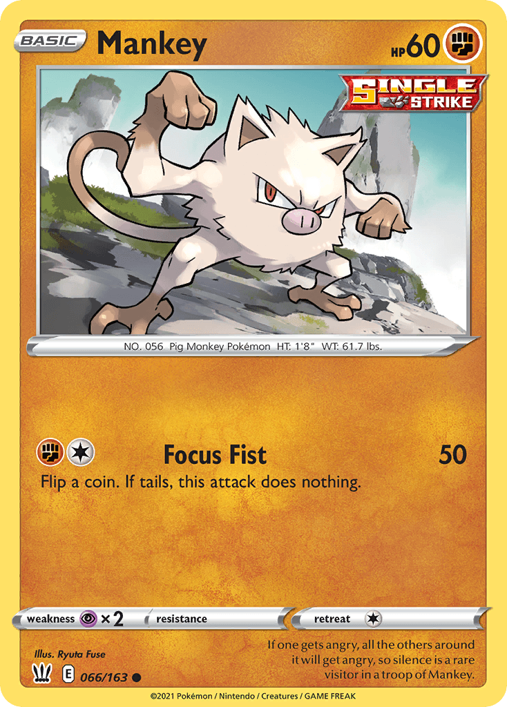 Mankey — Battle Styles #66