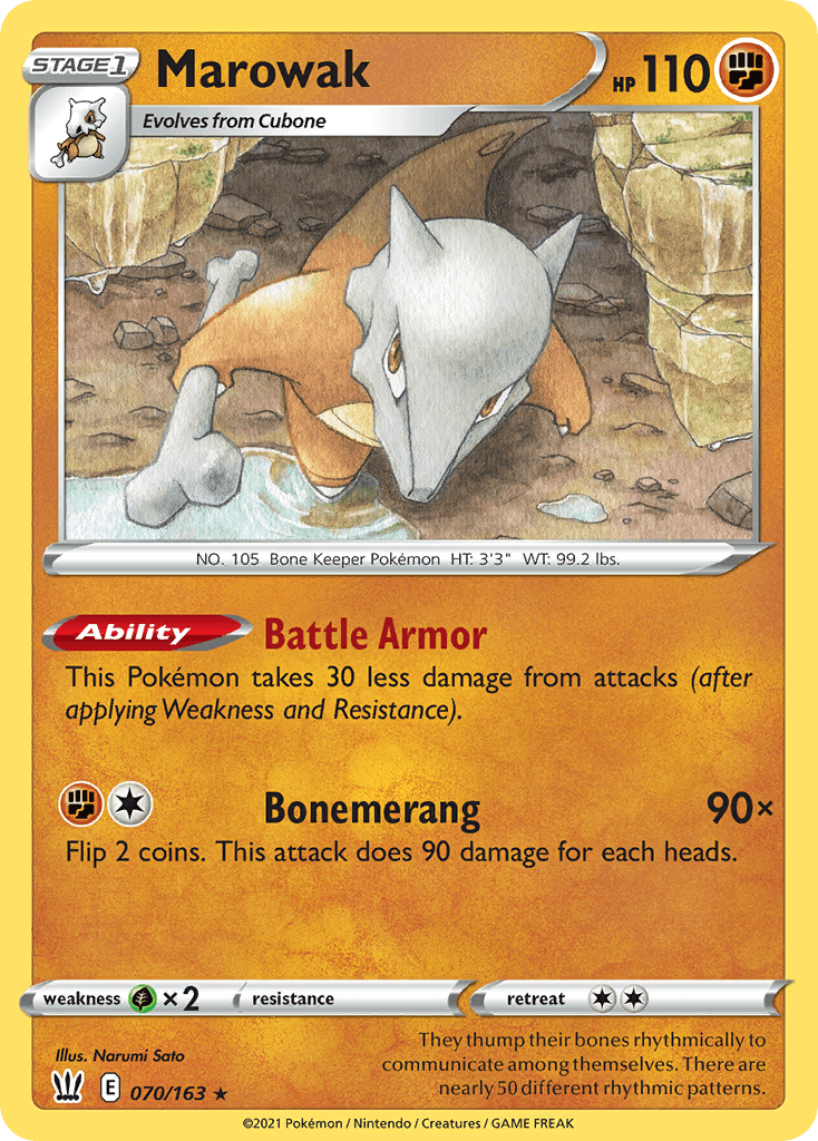 Marowak — Battle Styles #70