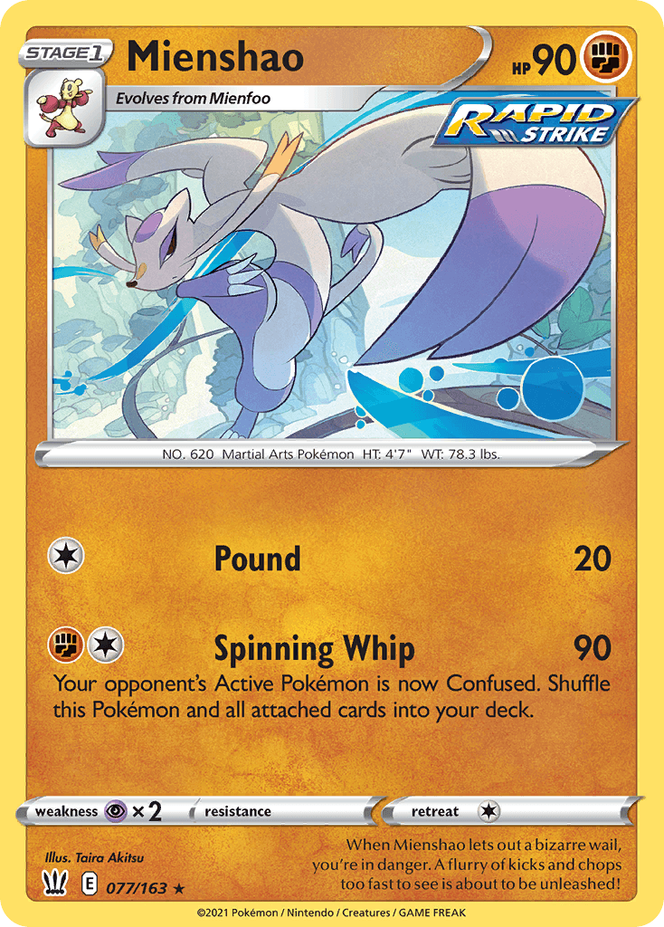 Mienshao — Battle Styles #77