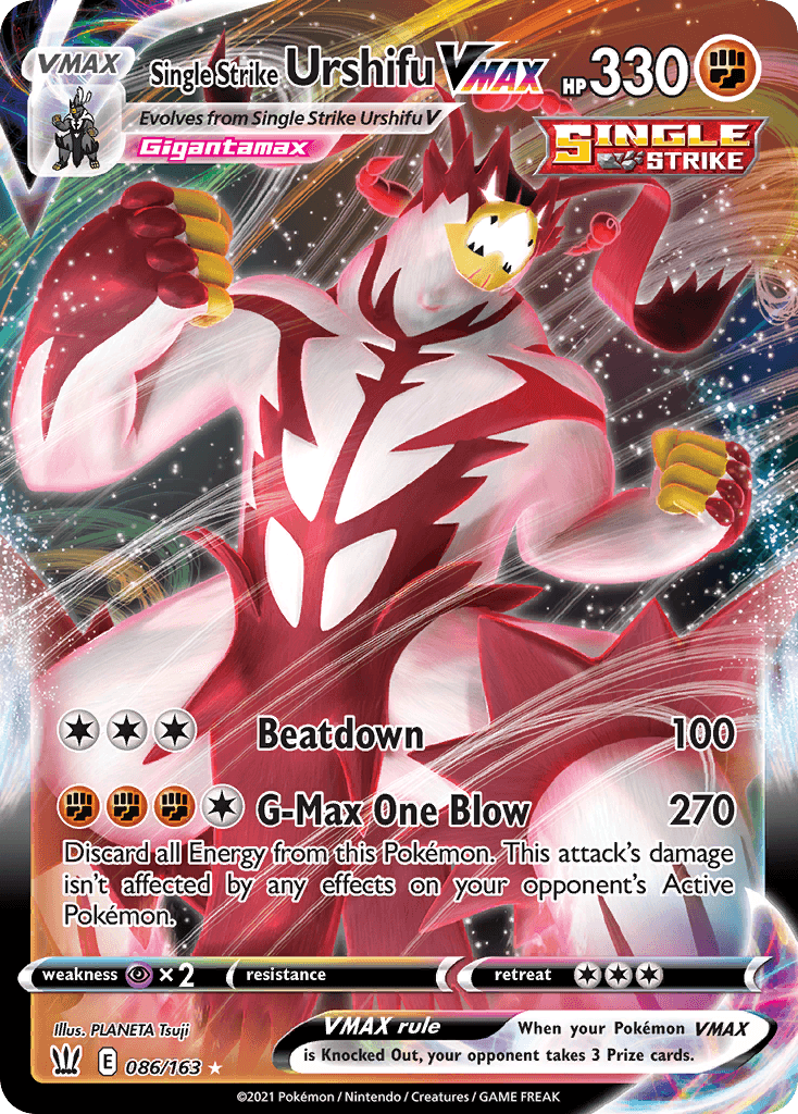 Single Strike Urshifu VMAX — Battle Styles #86