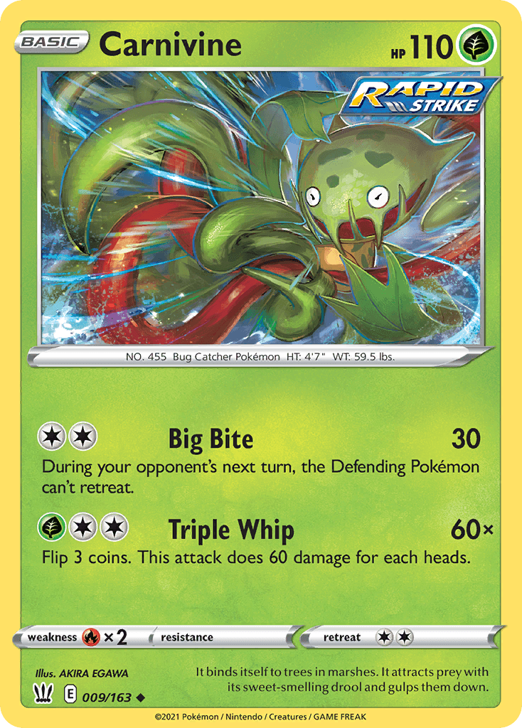 Carnivine — Battle Styles #9