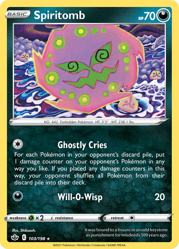 Spiritomb — Chilling Reign #103