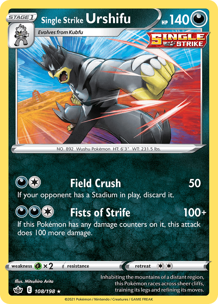 Single Strike Urshifu — Chilling Reign #108