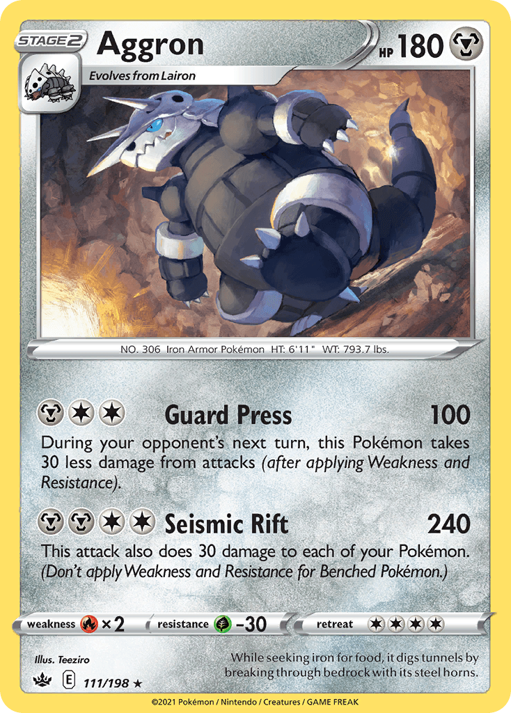 Aggron — Chilling Reign #111