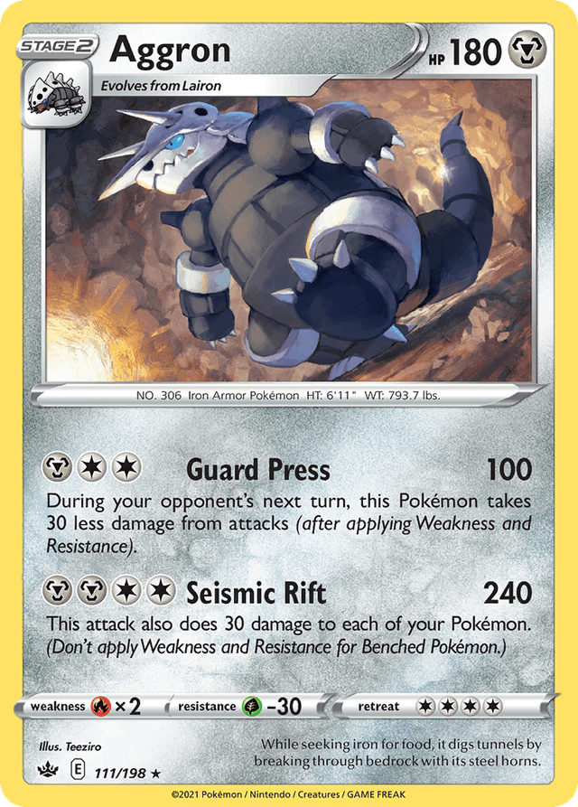 Aggron — Chilling Reign #111