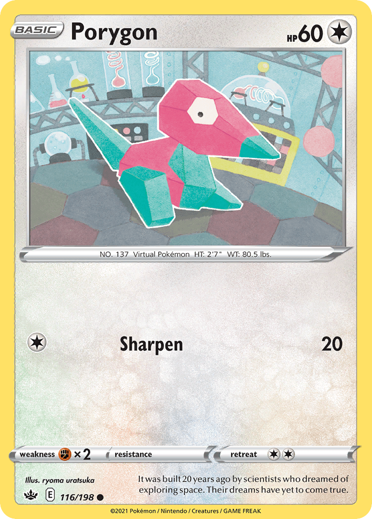 Porygon — Chilling Reign #116