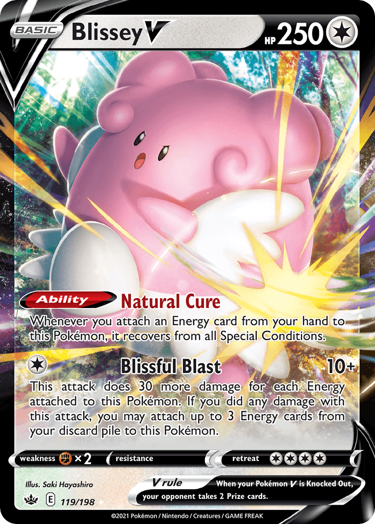 Blissey V — Chilling Reign #119