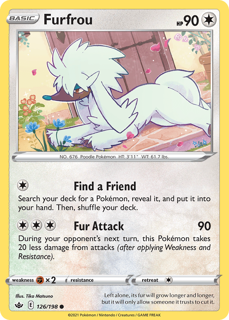 Furfrou — Chilling Reign #126