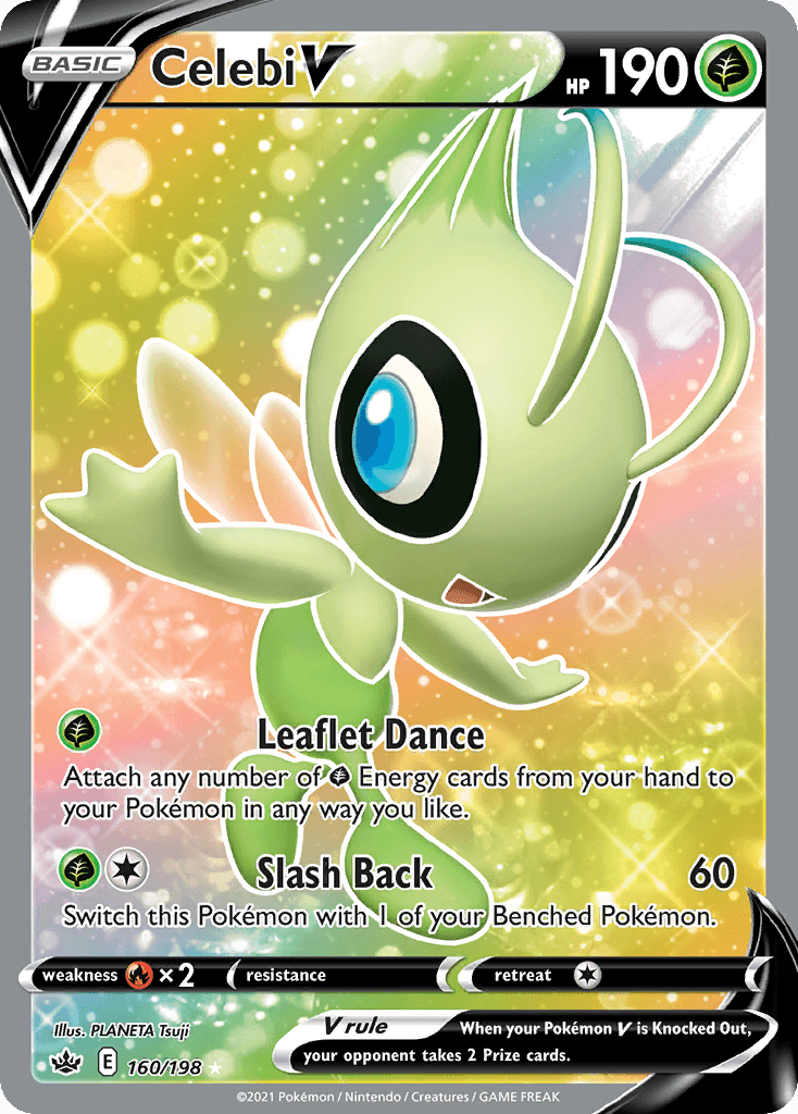 Celebi V — Chilling Reign #160