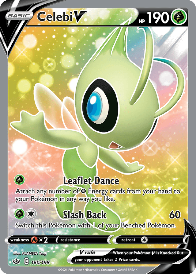Celebi V — Chilling Reign #160