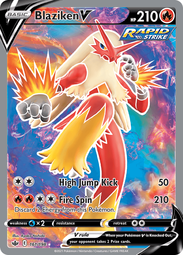 Blaziken V — Chilling Reign #161