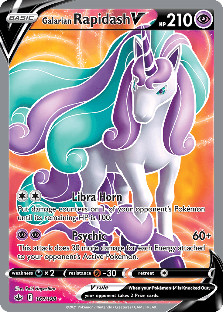 Galarian Rapidash V — Chilling Reign #167