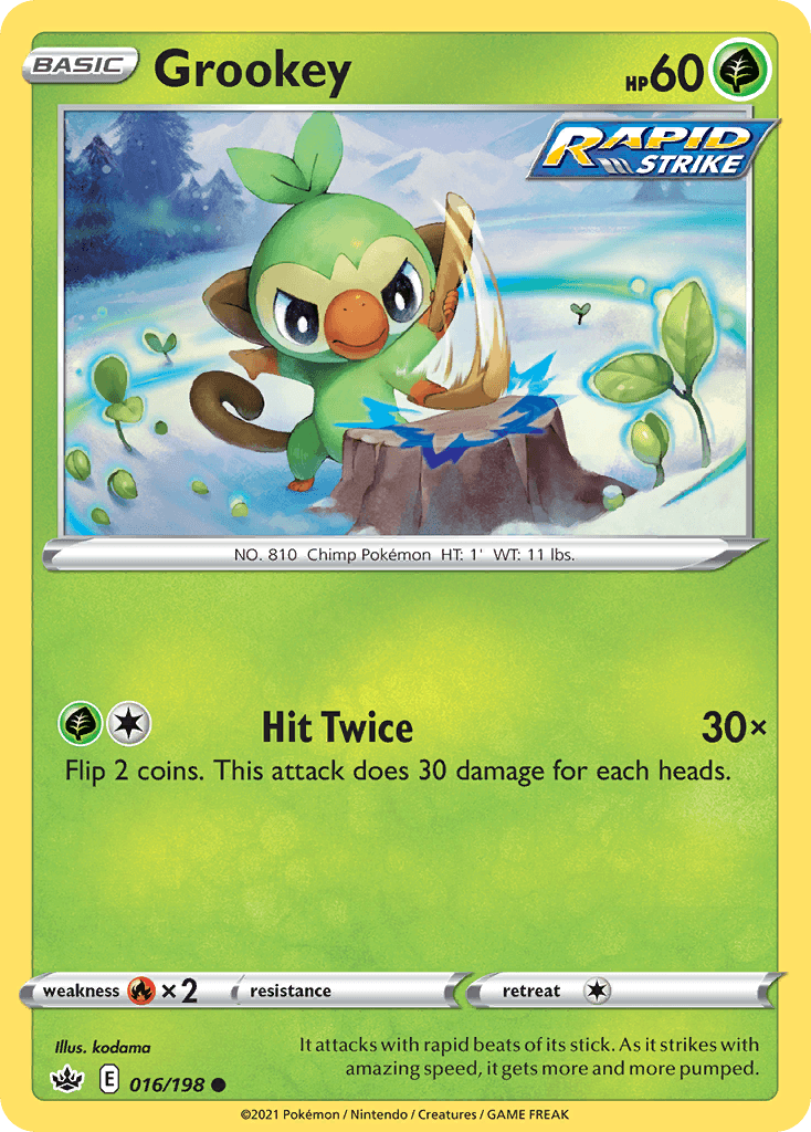 Grookey — Chilling Reign #16