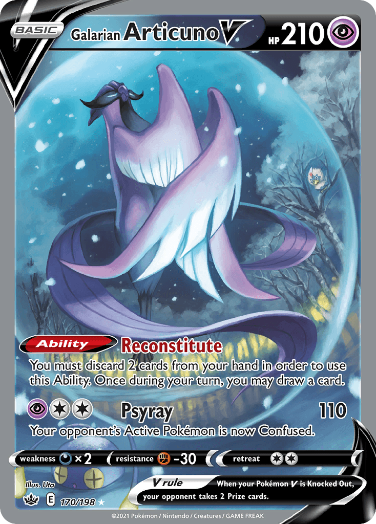 Galarian Articuno V — Chilling Reign #170