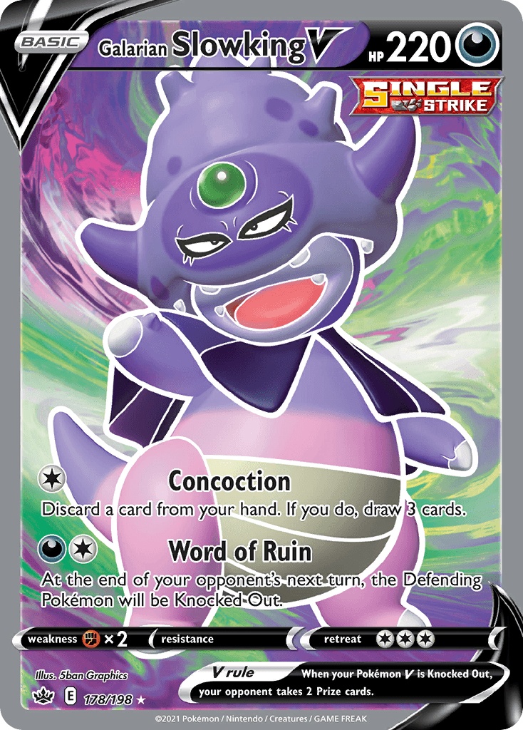 Galarian Slowking V — Chilling Reign #178