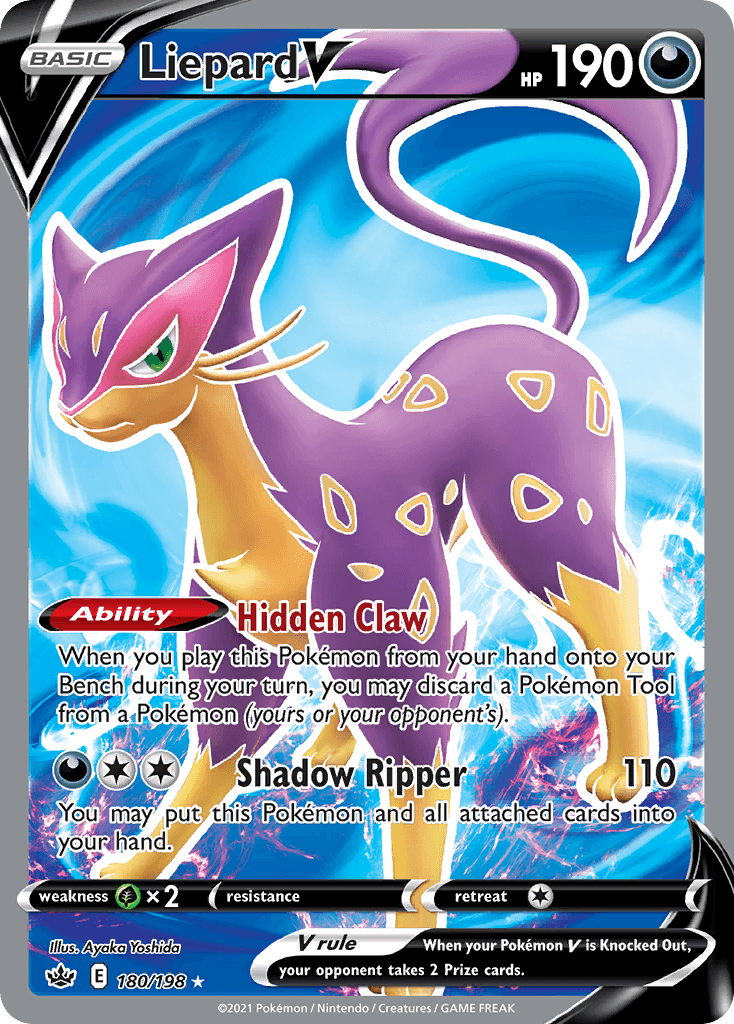Liepard V — Chilling Reign #180