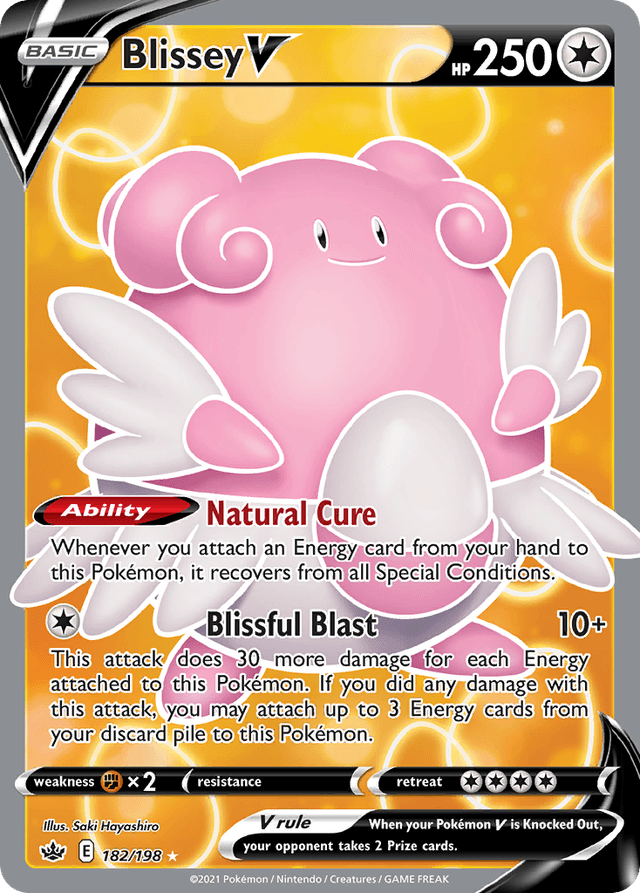 Blissey V — Chilling Reign #182