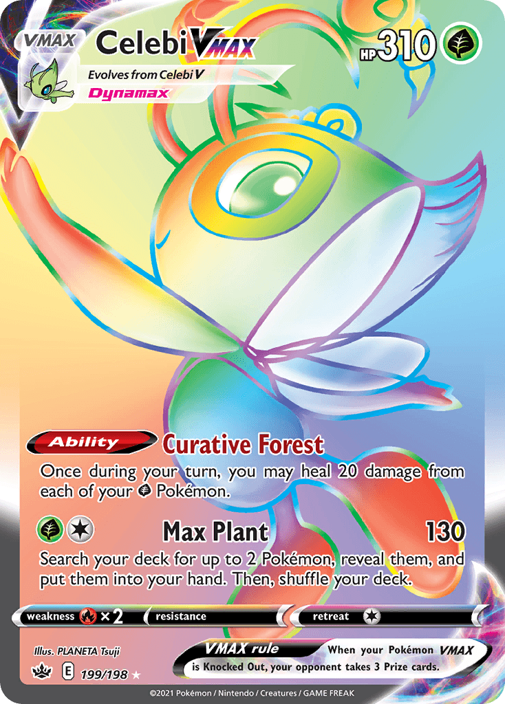 Celebi VMAX — Chilling Reign #199