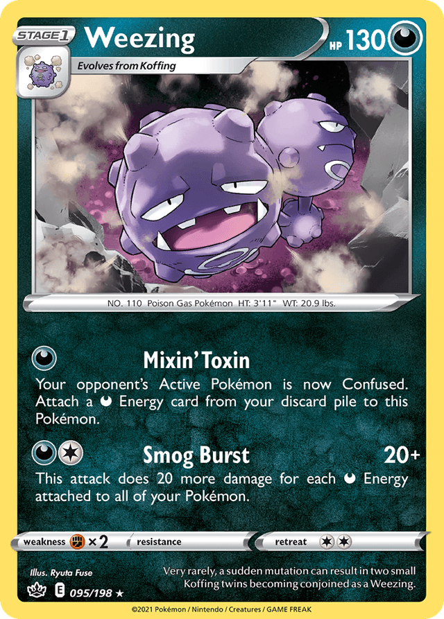 Weezing — Chilling Reign #95