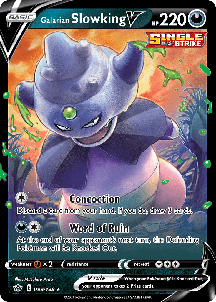 Galarian Slowking V — Chilling Reign #99