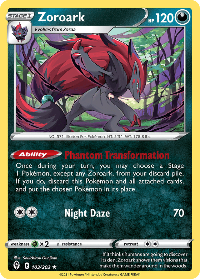 Zoroark — Evolving Skies #103