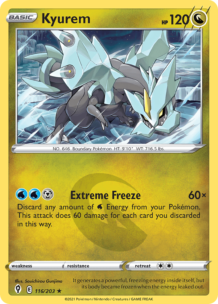 Kyurem — Evolving Skies #116