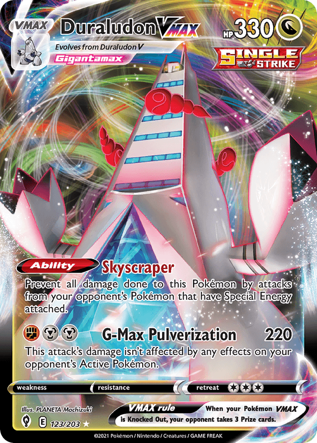 Duraludon VMAX — Evolving Skies #123