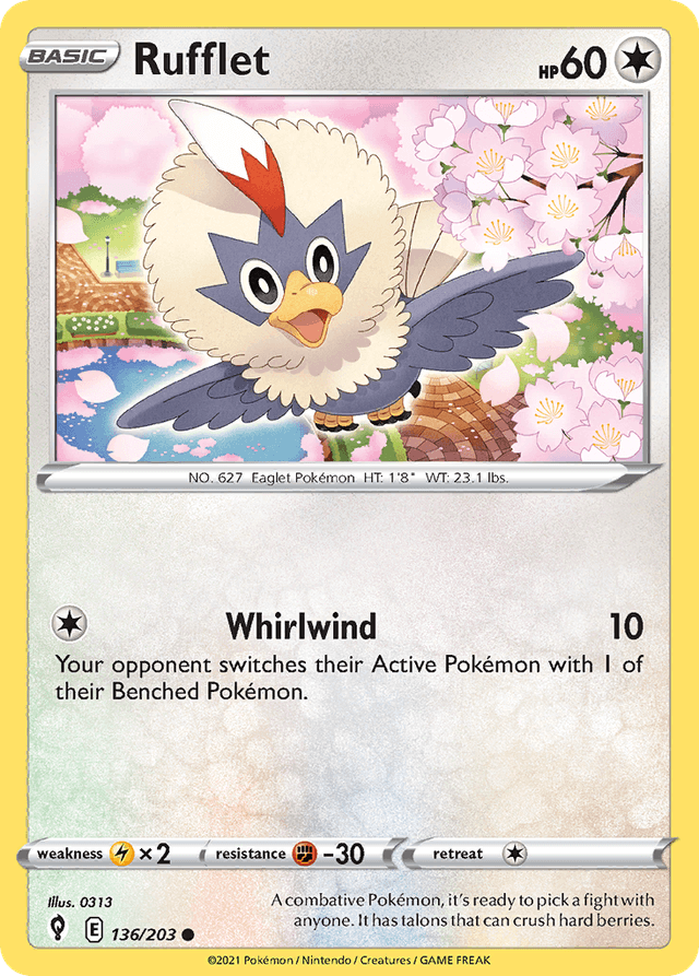 Rufflet — Evolving Skies #136
