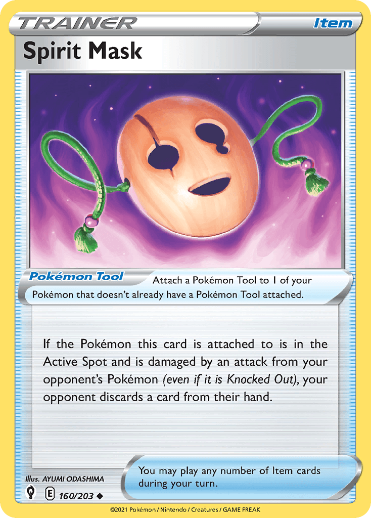 Spirit Mask — Evolving Skies #160