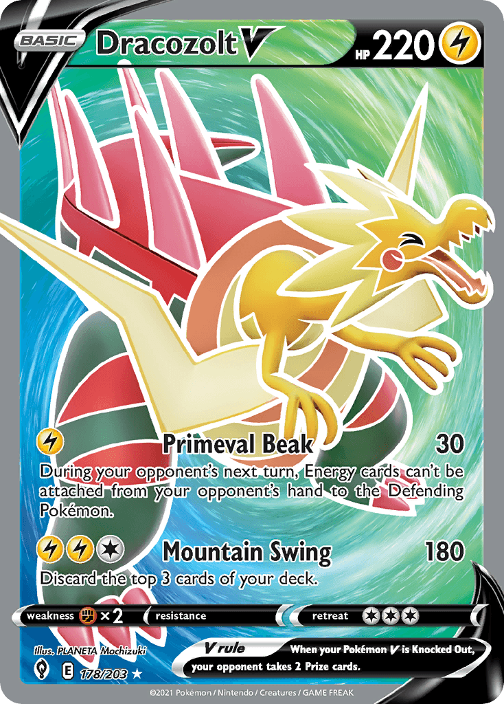 Dracozolt V — Evolving Skies #178