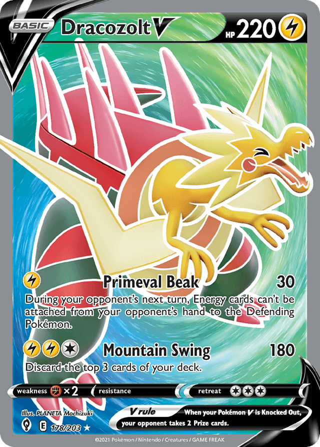 Dracozolt V — Evolving Skies #178