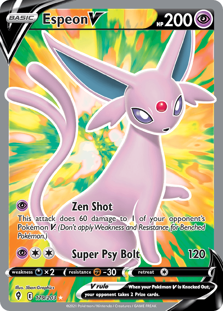 Espeon V — Evolving Skies #179