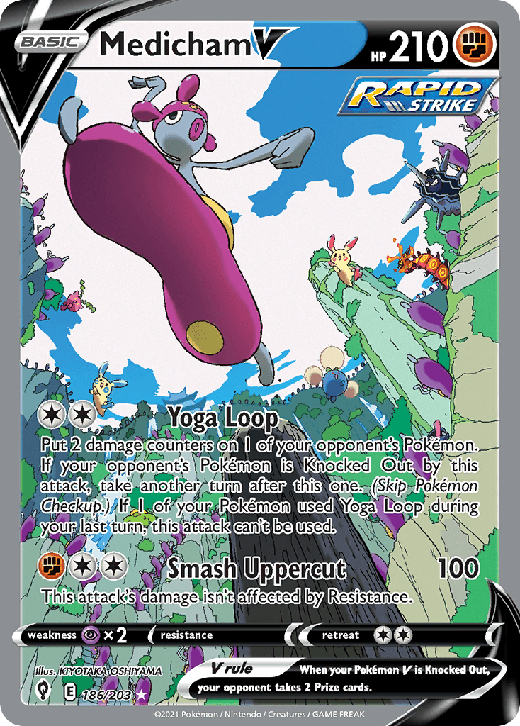 Medicham V — Evolving Skies #186