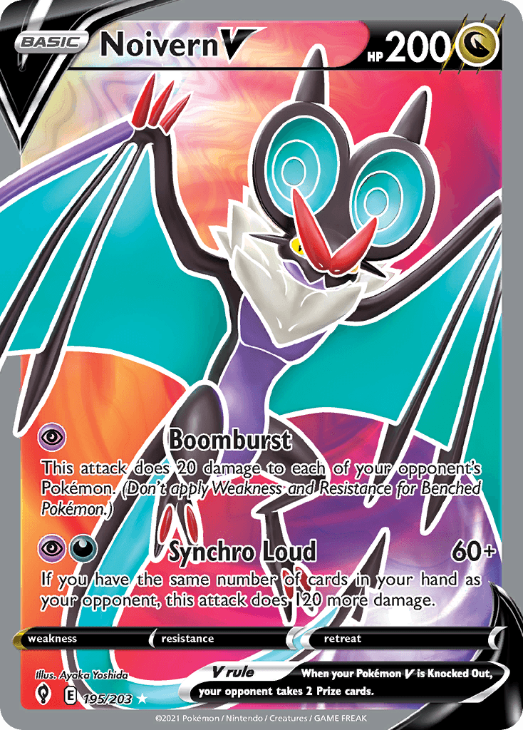 Noivern V — Evolving Skies #195