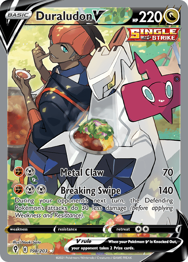 Duraludon V — Evolving Skies #198