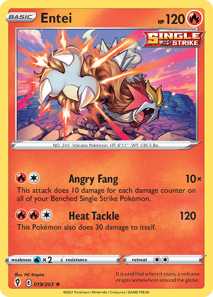 Entei — Evolving Skies #19