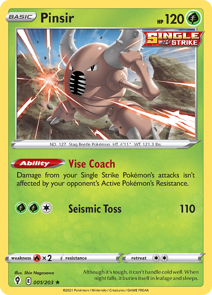 Pinsir — Evolving Skies #1